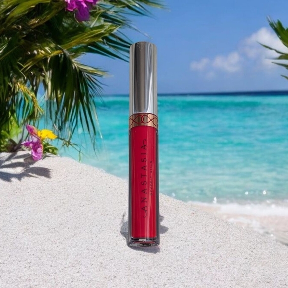 Anastasia Beverly Hills Liquid Lipstick- Chrome Red (New) - Picture 3 of 4